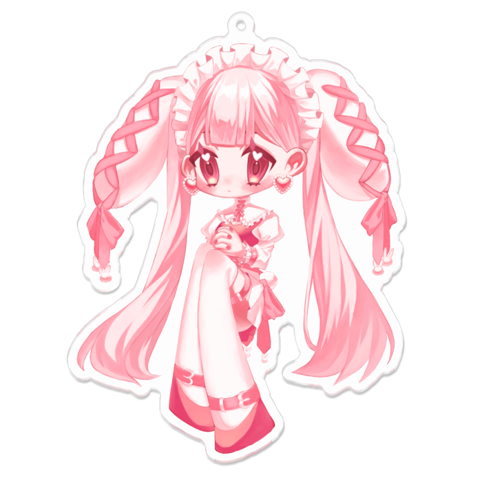 アクリルキーホルダー - 100 x 100 (mm)