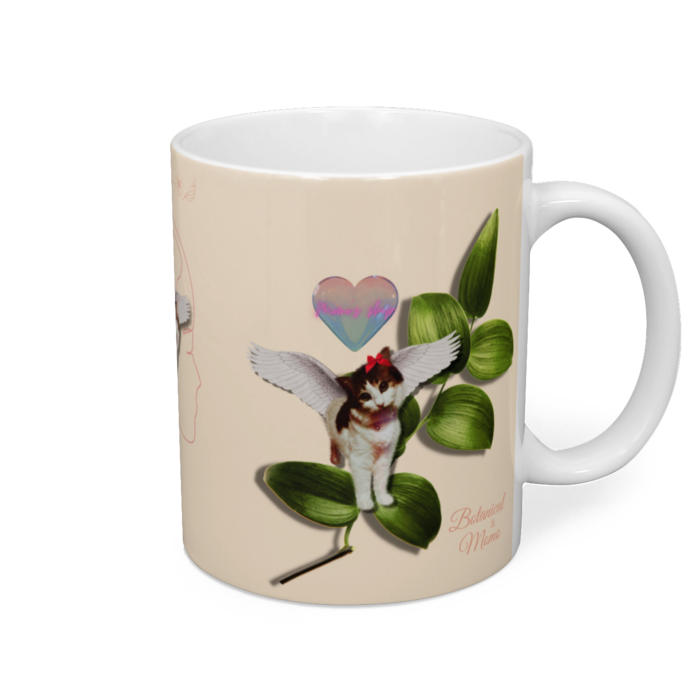 マグカップ - 直径 8 cm / 高さ 9.5 cm