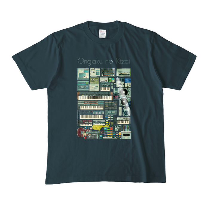 カラーTシャツ(濃色) - M - デニム