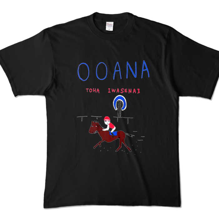 カラーTシャツ - XL - ブラック (濃色)