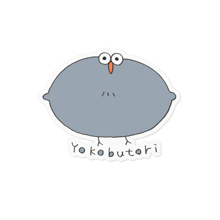 ステッカー - 100 x 100 (mm)