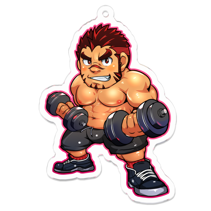 アクリルキーホルダー - 70 x 70 (mm)