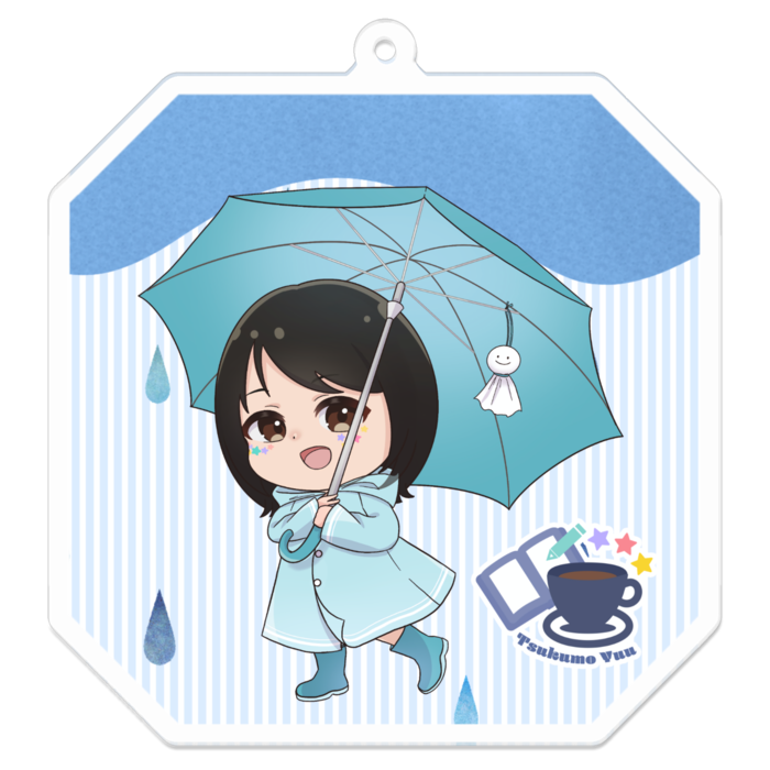アクリルキーホルダー - 70 x 70 (mm)
