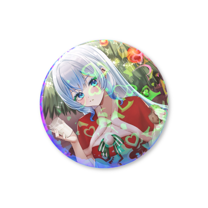 ホログラム缶バッジ - 25mm