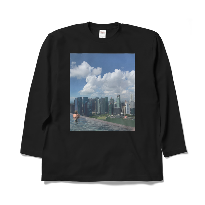 ロングスリーブTシャツ - XL - ブラック