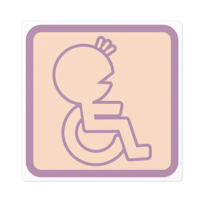 ステッカー - 100 x 100 (mm)