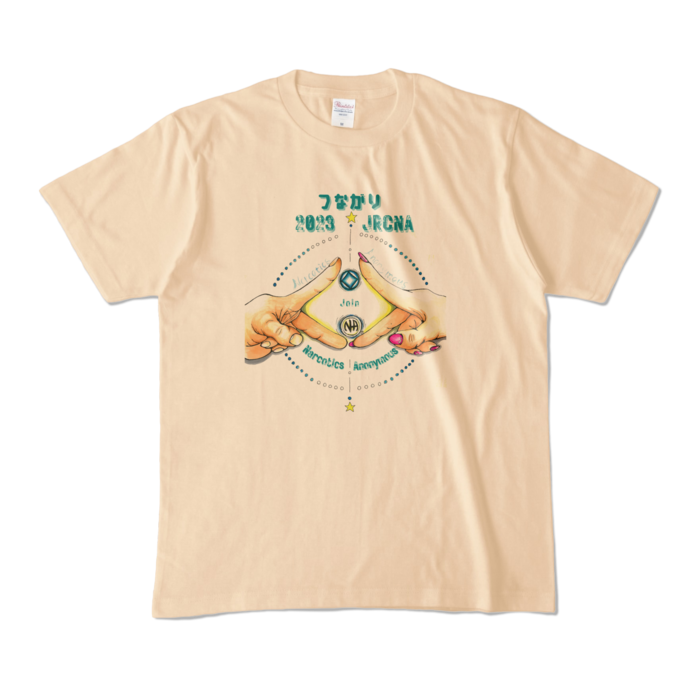 カラーTシャツ - M - ナチュラル (淡色)
