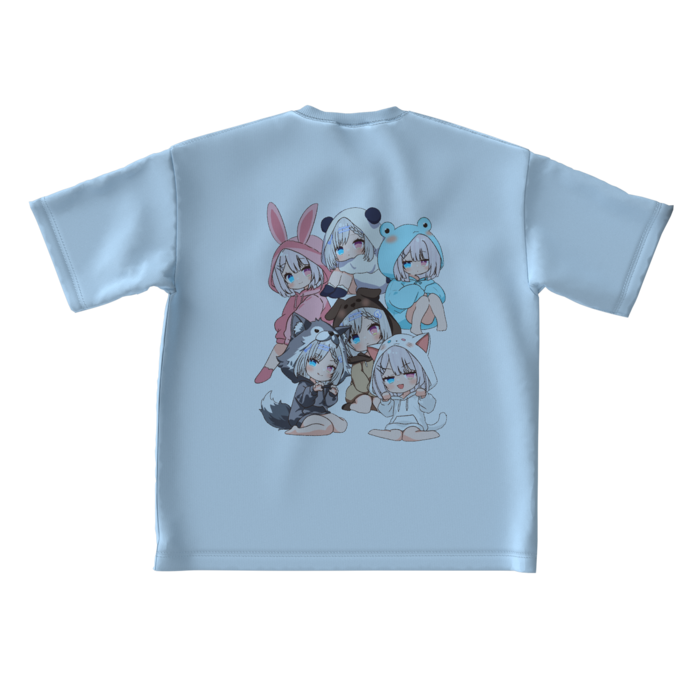 ビッグシルエットTシャツ - L - 背面