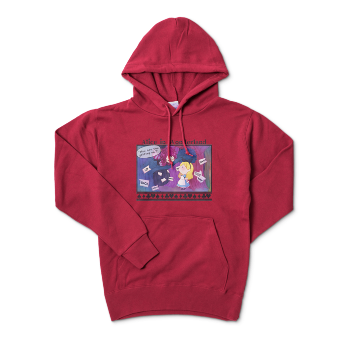 パーカー - S - バーガンディ