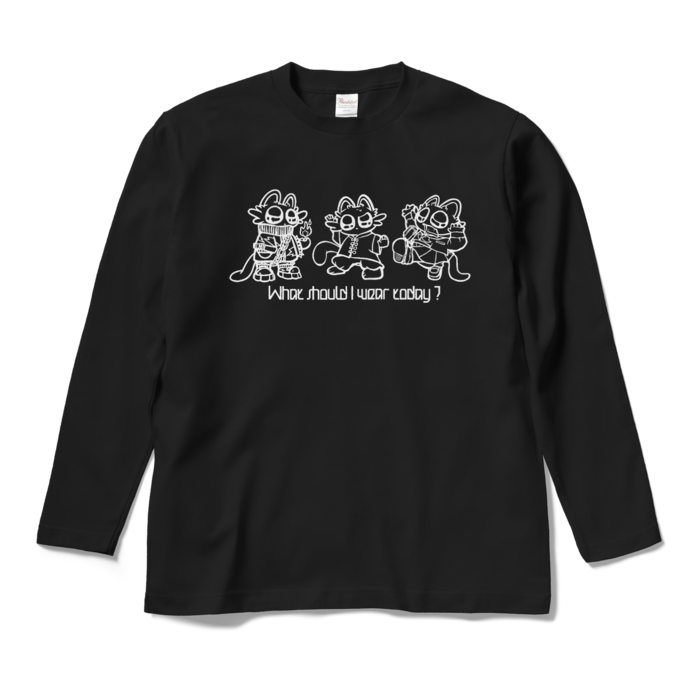 ロングスリーブTシャツ - M - ブラック
