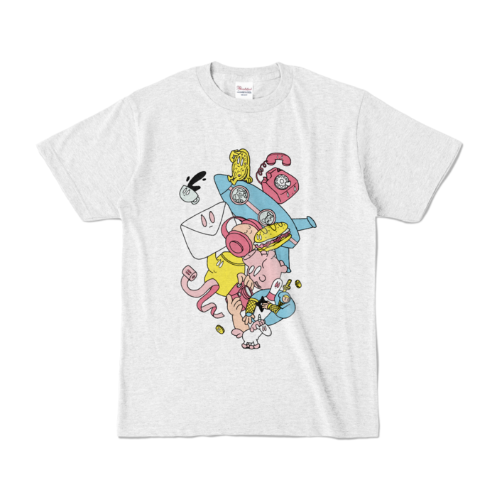 カラーTシャツ - S - アッシュ (淡色)