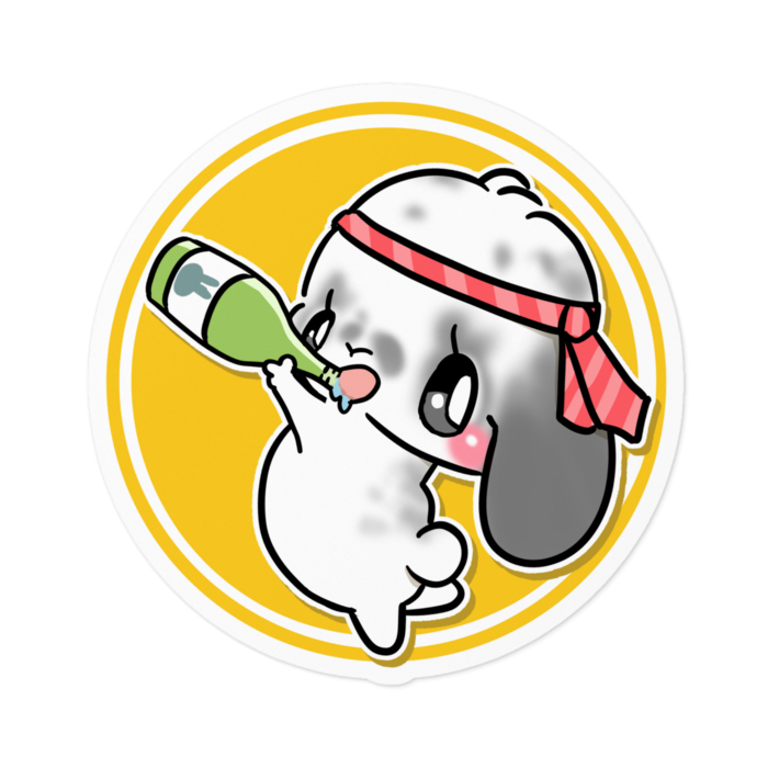 ステッカー - 100 x 100 (mm)