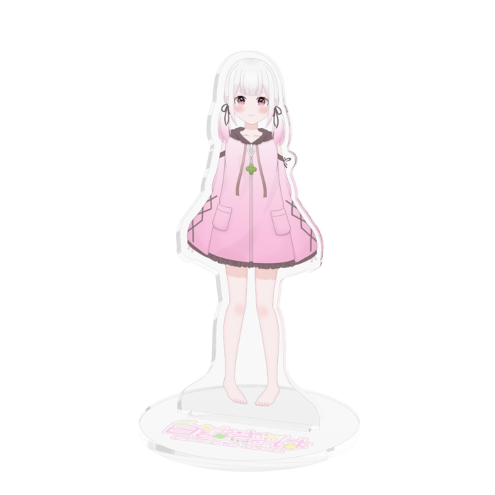 さよはアクスタパーカー素足