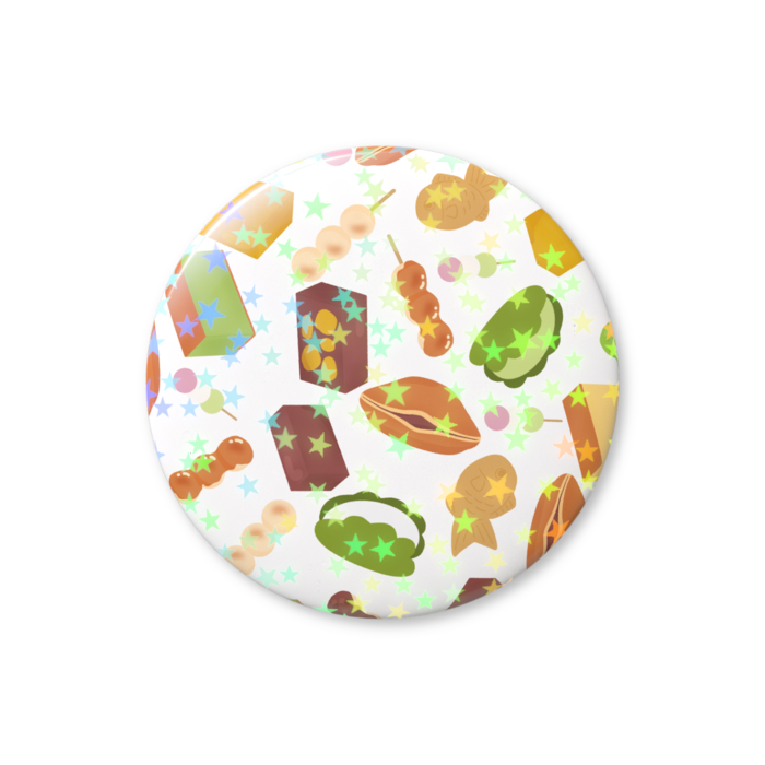 ホログラム缶バッジ - 32mm