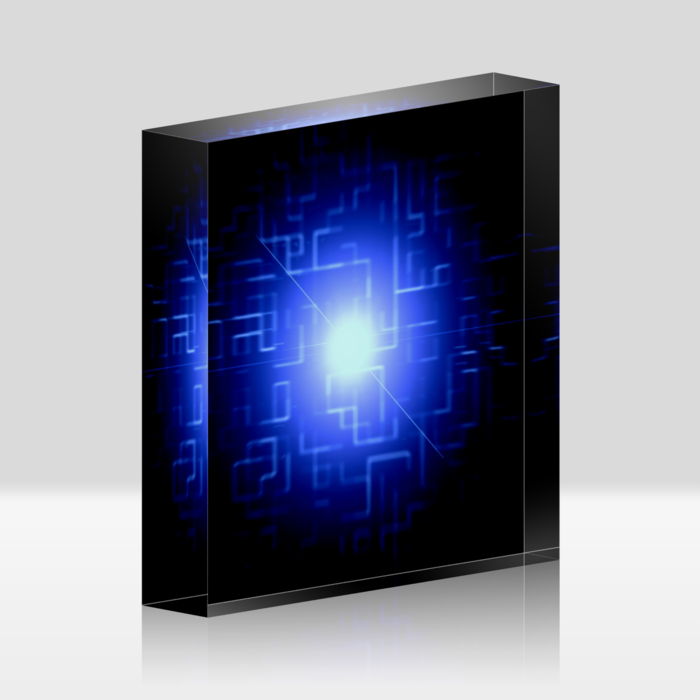 アクリルブロック - 100x100mm