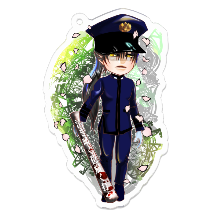 アクリルキーホルダー - 70 x 70 (mm)