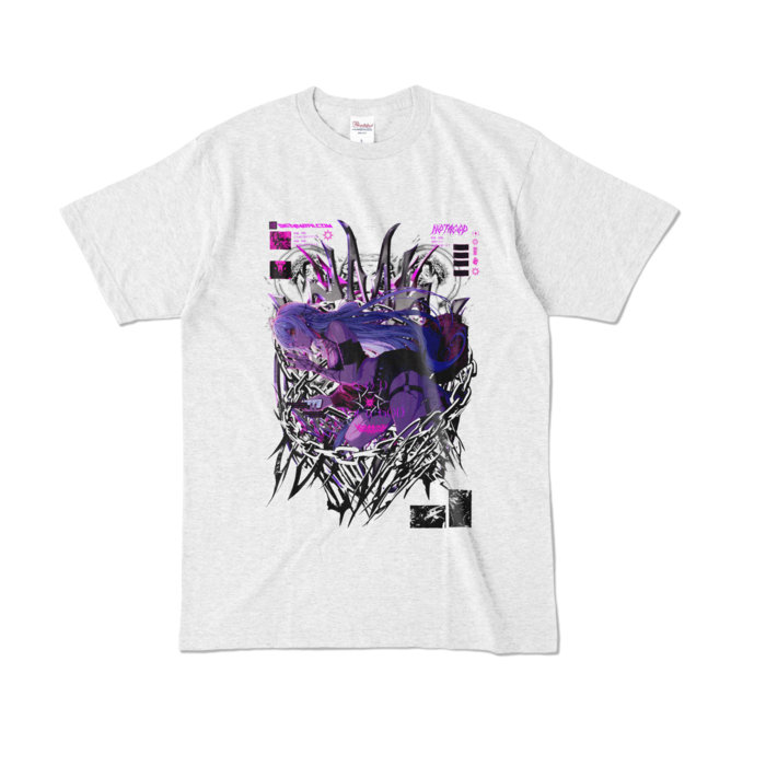 カラーTシャツ - L - アッシュ (淡色)