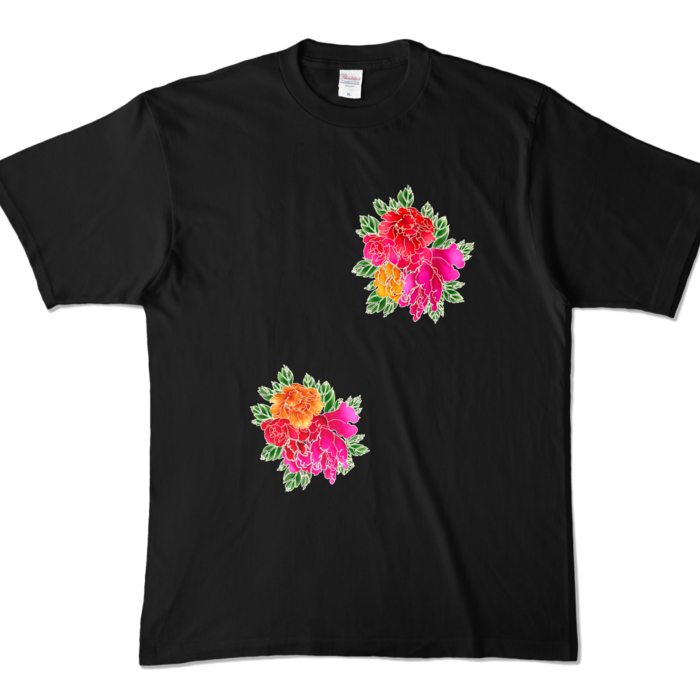 カラーTシャツ - XL - ブラック (濃色)