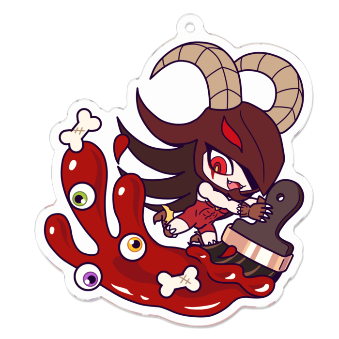 アクリルキーホルダー - 70 x 70 (mm)