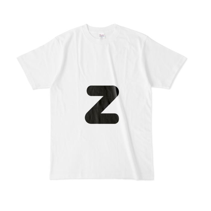 「z」（小文字）Tシャツ - L - 白