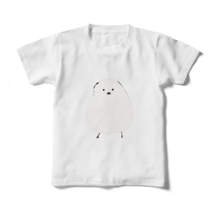 キッズTシャツ - 130cm - シマエナガ