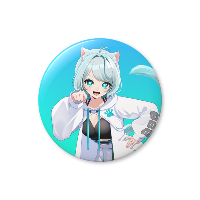 ねこたま第二形態 缶バッジ - 76mm