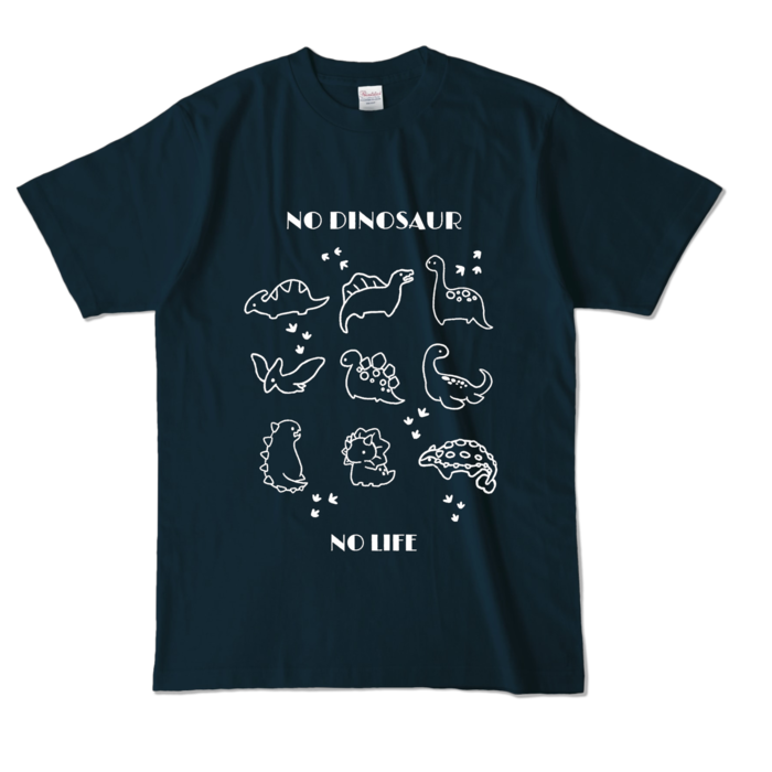 カラーTシャツ - L - ネイビー (濃色)