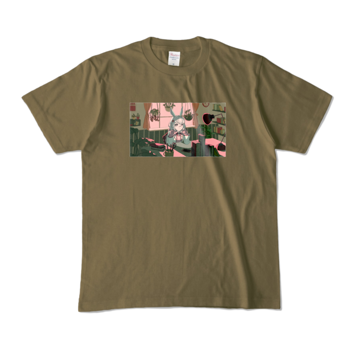 カラーTシャツ - M - オリーブ (濃色)