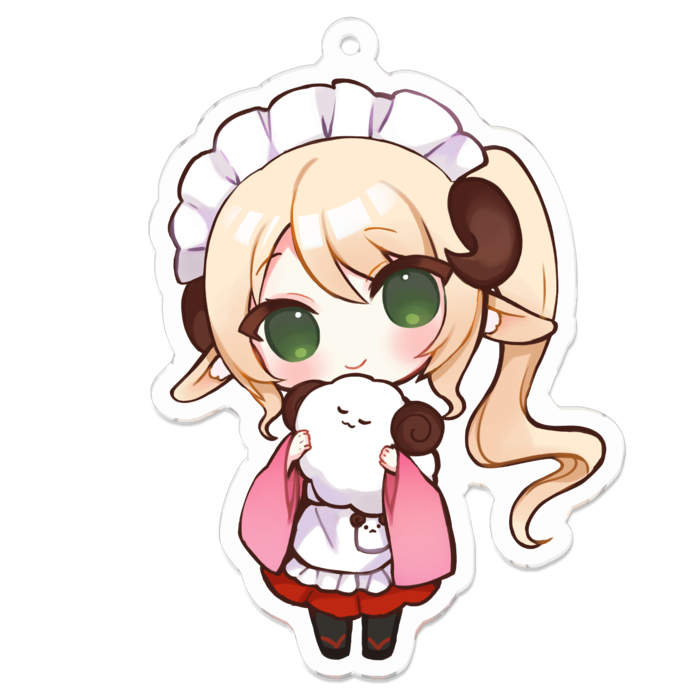 アクリルキーホルダー - 70 x 70 (mm)