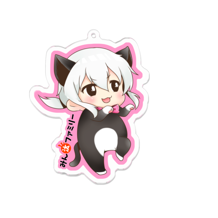 アクリルキーホルダー - 100 x 100 (mm)