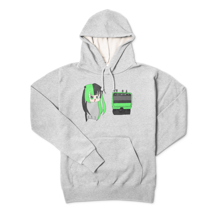 パーカー - L - 杢グレー