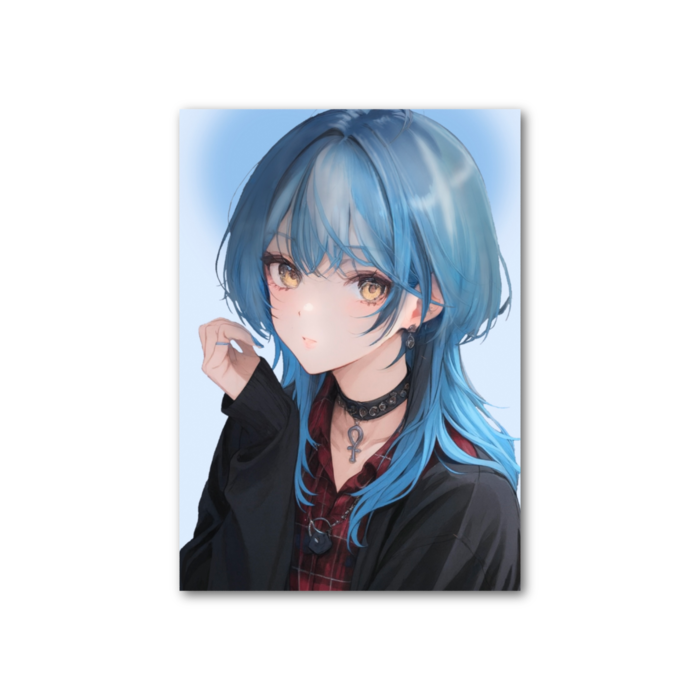フォト風カード - 縦 - 片面