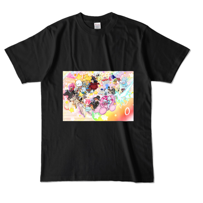 カラーTシャツ - L - ブラック (濃色)