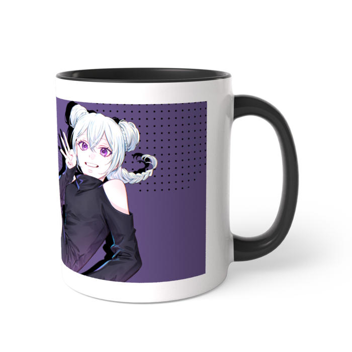 ツートンカラーマグカップ - 直径 8.2cm / 高さ 9.5cm