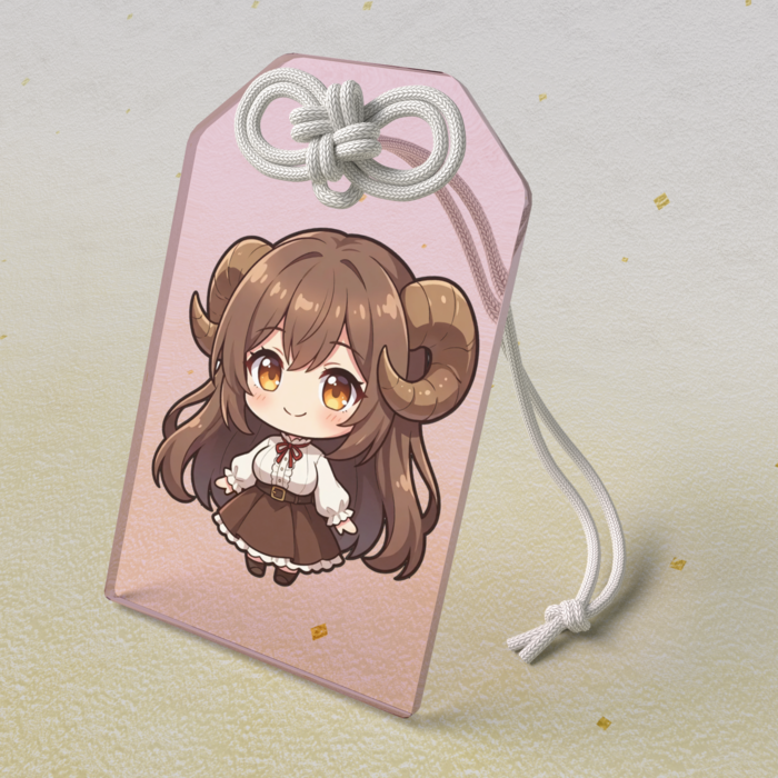 アクリルお守り - 50 × 80mm