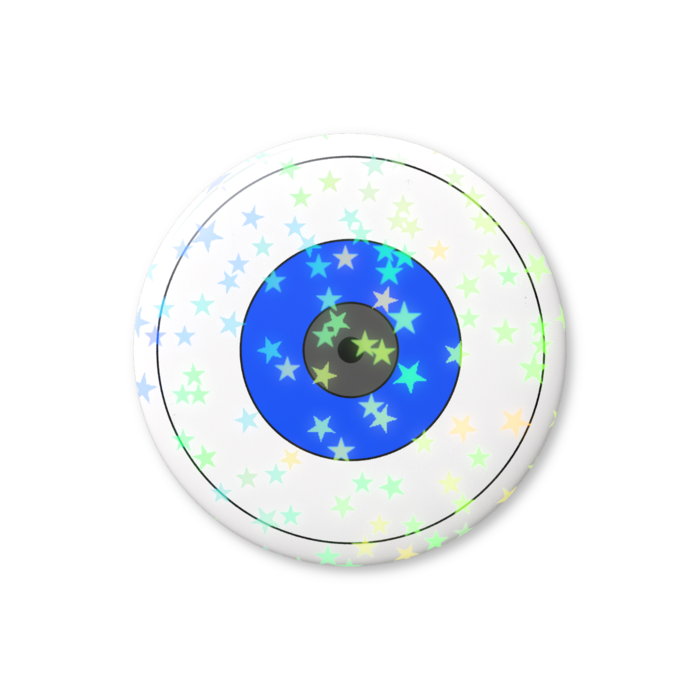 ホログラム缶バッジ - 25mm