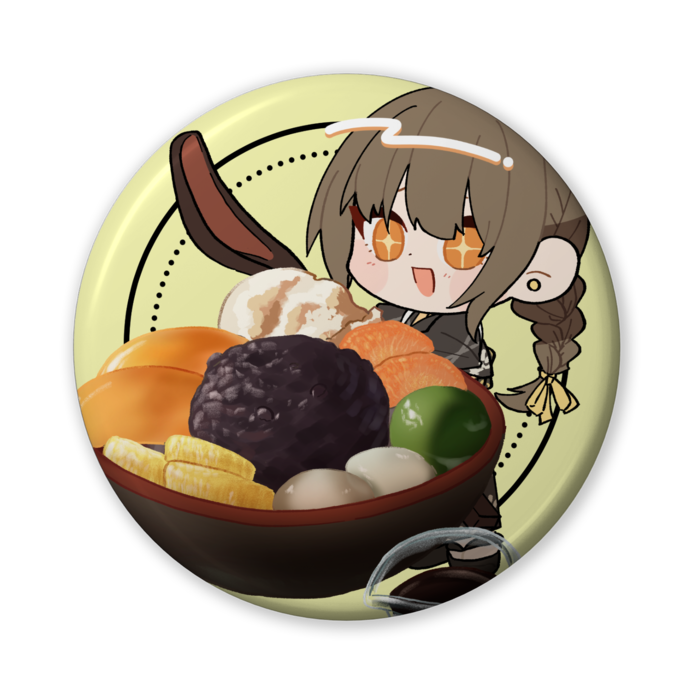 巴ちゃん×フルーツあんみつ