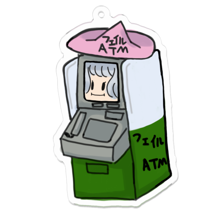 アクリルキーホルダー - 70 x 70 (mm)