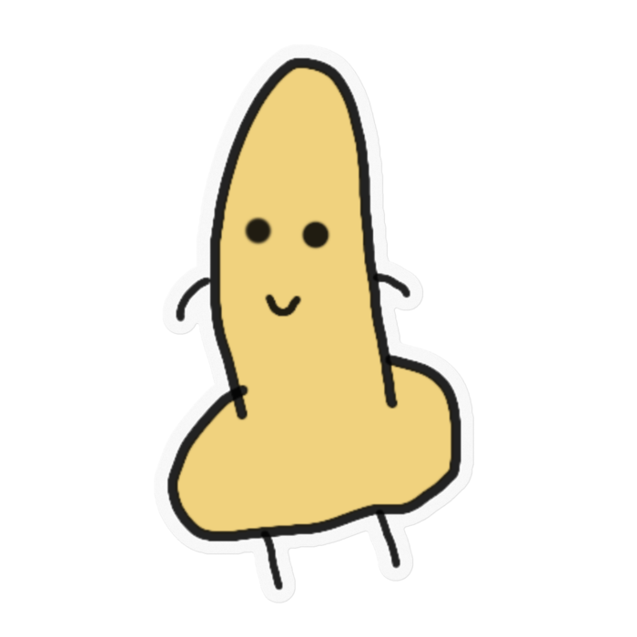 ステッカー - 100 x 100 (mm)