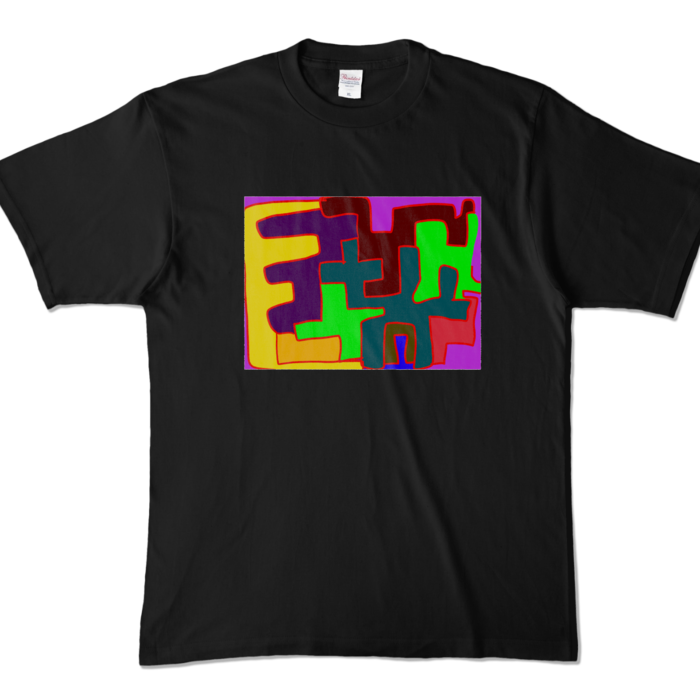 カラーTシャツ - XL - ブラック (濃色)