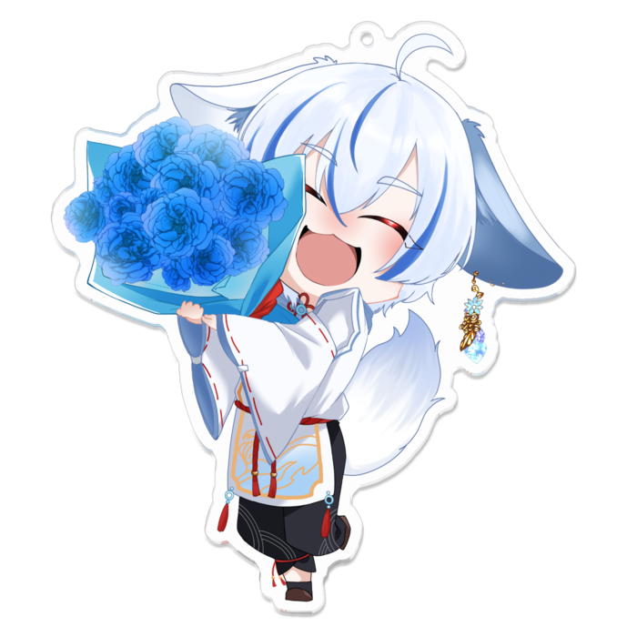 アクリルキーホルダー - 100 x 100 (mm)