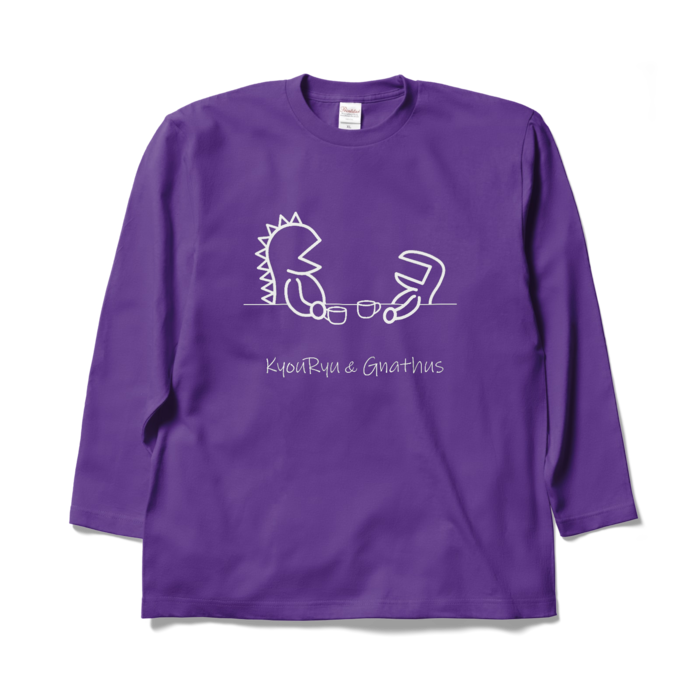 ロングスリーブTシャツ - XL - パープル