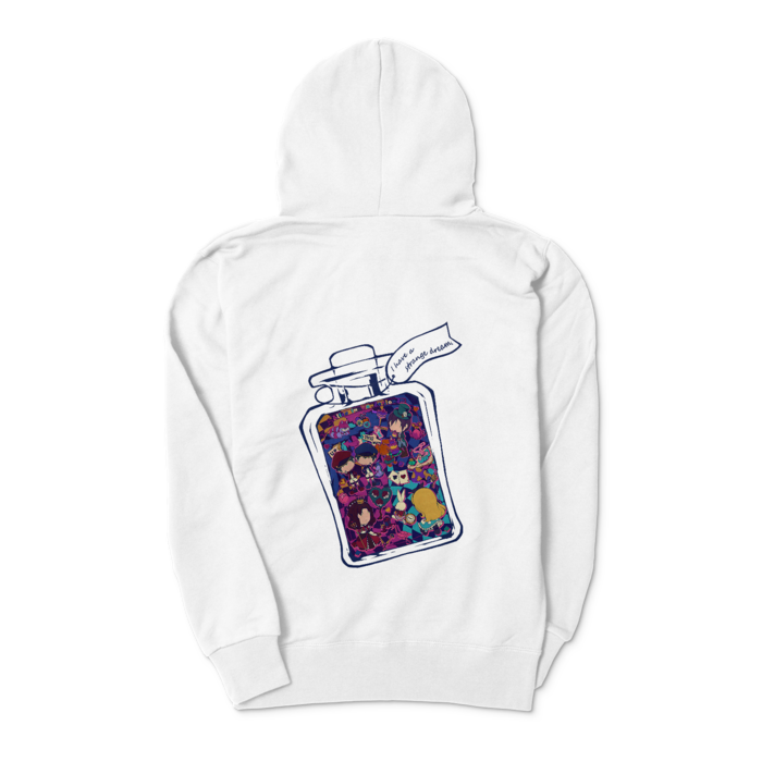 ジップパーカー - S - ホワイト