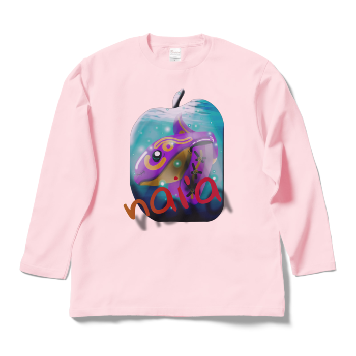 ロングスリーブTシャツ - L - ライトピンク