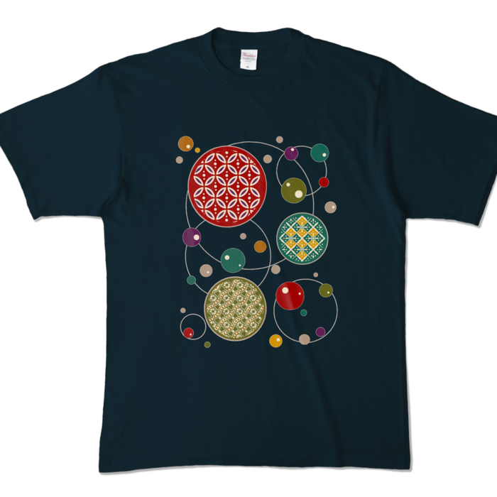カラーTシャツ - XL - ネイビー (濃色)