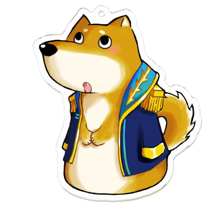 アクリルキーホルダー - 70 x 70 (mm)