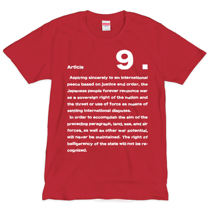 Tシャツ（シルクスクリーン印刷） - L - 1色(2)