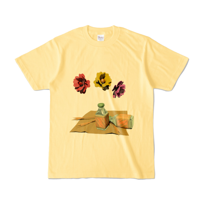カラーTシャツ - S - ライトイエロー (淡色)