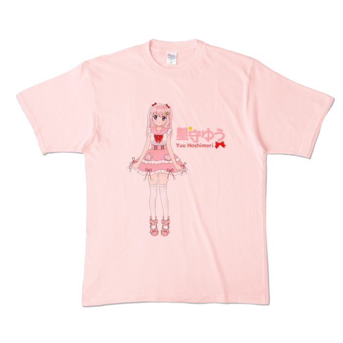 カラーTシャツ - XL - ライトピンク (淡色)