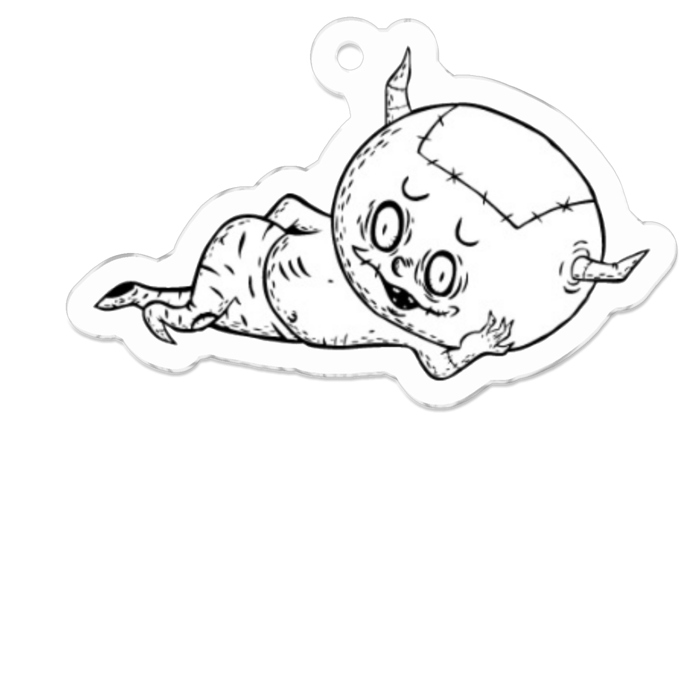 アクリルキーホルダー - 50 × 50 (mm)